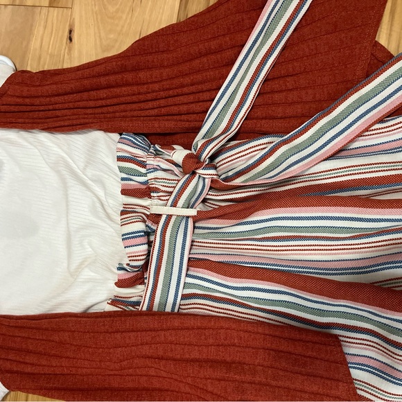 Girls pant romper with vest - Picture 2 of 6